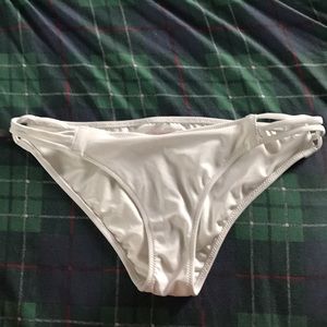 Pink Victoria Secret cris cross sides swim bottom